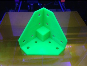 modular perfil 2020 sistema de ángulo fuera Impresora 3d las piezas 3d print model - Mito3D