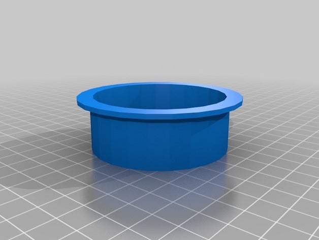 64mm foro per cavo di custodia una scrivania office 3D print model - Mito3D