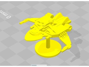maquis raider ju'day class courier board game piece toy & accessories miniature star trek 3d print model - Mito3D
