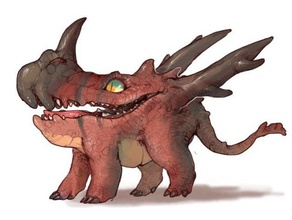 tête de dragon corps 001 les créatures donjons dragons 3d print model - Mito3D