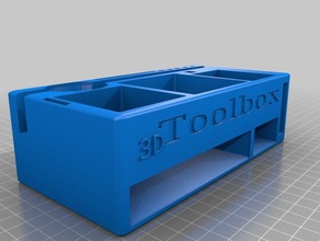 modular toolbox tool holders & boxes 3d printer 3d print model - Mito3D