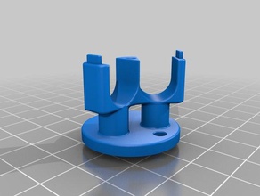 anet a6 cable holder z axis top 3d printer parts 3d print model - Mito3D