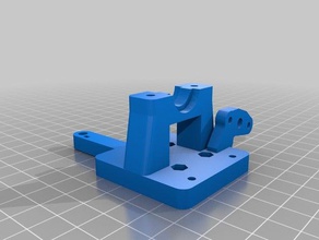 hypercube e3d mount bltouch 3d printing 3d print model - Mito3D