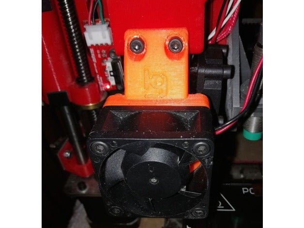 ventilador capa frontal mejorado para hta3d 3d printer parts fan layer 3D print model - Mito3D