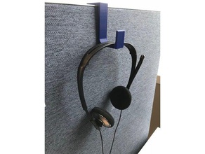 armário de parede fone do gancho o áudio cubo cubículo ouvido fones office 3d print model - Mito3D