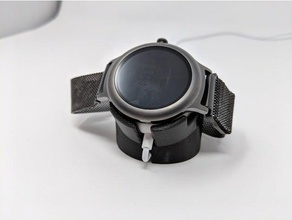 lg watch style stand bureau de 3d print model - Mito3D