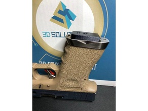 airsoft we g-series mag plate replacement sport & outdoors glock 18c 23 3d print model - Mito3D