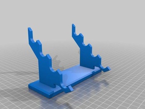 suporte da varinha decoração 3d print model - Mito3D