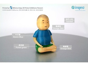 buddha boy people 86duino 3d print model - Mito3D