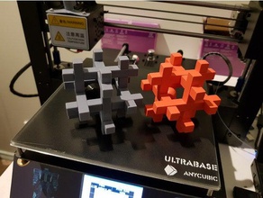 puzzle-ball-Käfig Rätsel 3d print model - Mito3D