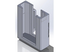 nerf printedhobbies single belt mag holder v2 sport & outdoors wilbero 3d print model - Mito3D