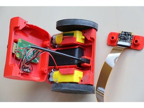 zerobot pro - raspberry fpv robot improvements + sketchup files r c vehicles 3d print model - Mito3D