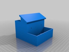 miniatura fonte agua natal tipo de letra a fuente lago bomba água 3d print model - Mito3D