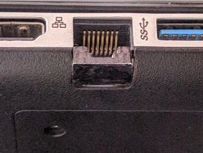 porta ethernet fix asus s56 computer portatili presa portatile parte di ricambio parti rj45 3d print model - Mito3D