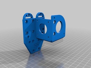 soutien bondtech anet a8 L'imprimante 3d de pièces bmg l'extrudeuse extrudeuse montage prusa i3 3d print model - Mito3D