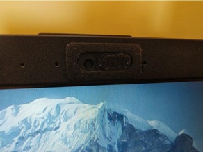 webcam de la cubierta equipo anti-robo el bloque cámara gadget ocultar internet seguridad control deslizante spy web cam 3d print model - Mito3D