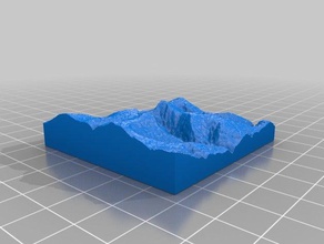 sn ka más grande checa montaña 1603 m exploraciones & réplicas 3d print model - Mito3D