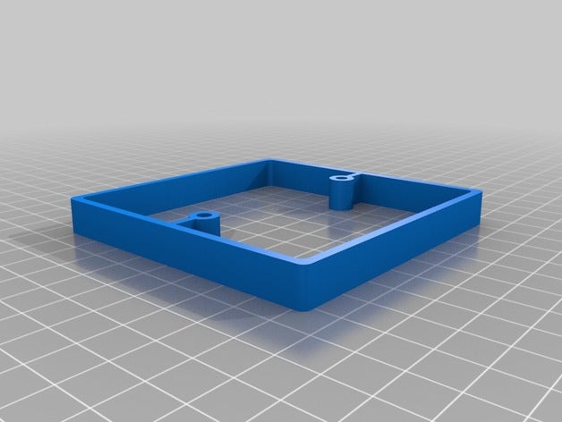 10mm uk light switch spacer household 3D print model - Mito3D
