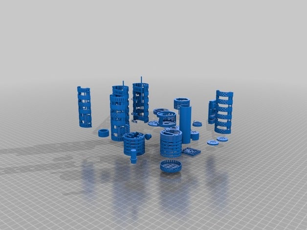 Herr anakin chasssis diy chasiss - chassis Lichtschwert 3D print model - Mito3D