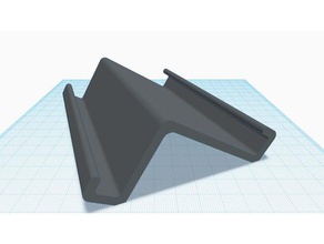 two angle tablet stand 3d print model - Mito3D