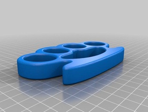 knuckle dusters props 3d print model - Mito3D