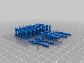 even more random lego weapons construction toys 3d print model - Mito3D