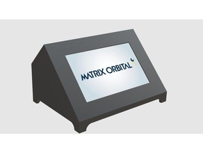 matrix orbital gtt50a ekranı parlak durumda elektronik 3d print model - Mito3D