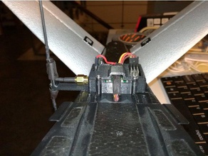 nano-talon - orangerx boîtier de l'antenne dipôle soutien r c véhicules openlrs 3d print model - Mito3D