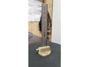 6 pollici righello di precisione magnete monte utensili a mano allineamento magnetico la misurazione il 3d print model - Mito3D
