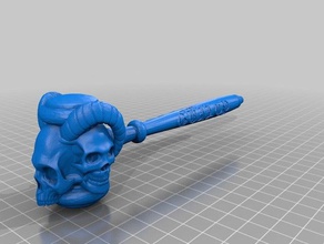 le marteau du jugement décor 3d print model - Mito3D