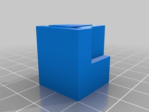 3d-slash printrbot vordere linke Fuß größer 3d print model - Mito3D