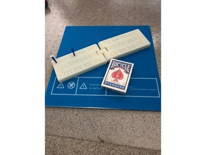 folding cribbage board Spielzeug & Spiele 3d print model - Mito3D