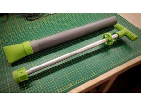mortarpress herramientas de mano el ladrillo hormigón llene mortero pulse 3d print model - Mito3D
