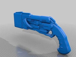 westinghouse variabile cartuccia blaster oggetti di scena 3d print model - Mito3D