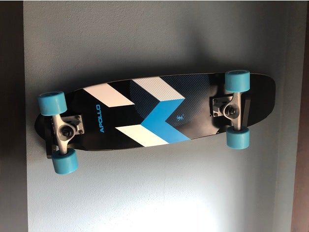 holder skateboard hobby 3D print model - Mito3D