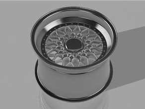 bbs rs roda de r plica a indústria automotiva 3d print model - Mito3D