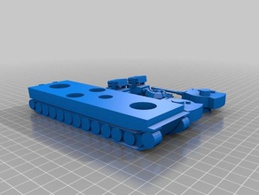 landkruezer p250 tiger iv vehicles fake tank nazi ww2 german wwii tanks 3d print model - Mito3D