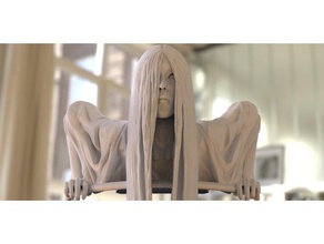 sadako sculptures de l'anneau 3d print model - Mito3D
