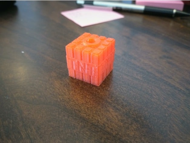 minecraft tnt mumluk oyuncak & oyun aksesuarları doğum günü mumu 3D print model - Mito3D