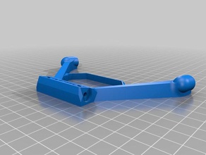 x-maxx bumpersupport r c Fahrzeuge 3d print model - Mito3D