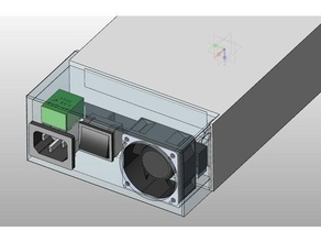güç girişi - tevo tarantula i3 3d yazıcı aksesuarları 3d print model - Mito3D