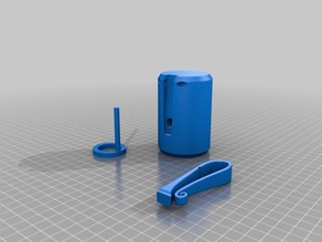 full sci fi grenade toy & game accessories 3d print model - Mito3D