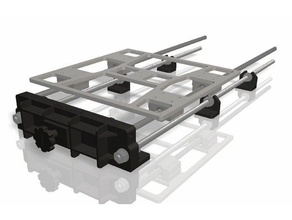 partes anycubic prusa i3 ultrabase Impresora 3d de las piezas la correa frente el tornillo 3d print model - Mito3D