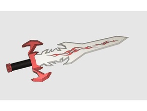legal espada A impressão 3d 3d print model - Mito3D