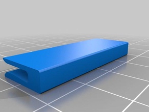 board game clip 2mm - remixed 3d printing 3d print model - Mito3D