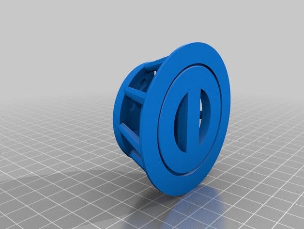 spinner art interactive fidget hand 3D print model - Mito3D