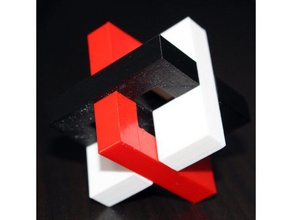 de carbono rompecabezas remix - harley quinn estilo puzzles puzzle donald osselaer 3d print model - Mito3D