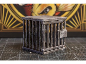 l'ouverture de la cage miniature jeux cellule le mdn 3d print model - Mito3D