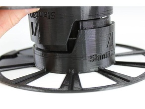 slantspool wiederverwendbare filament-Spule 3d Drucker Zubehör 3d-Drucker-spool masterspool wiederverwendbarer Spule 3d print model - Mito3D