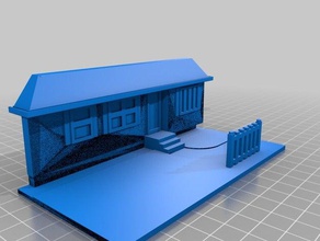 3d-verison meine Eltern zu Hause 3d-Modell Haushalt home 3d print model - Mito3D
